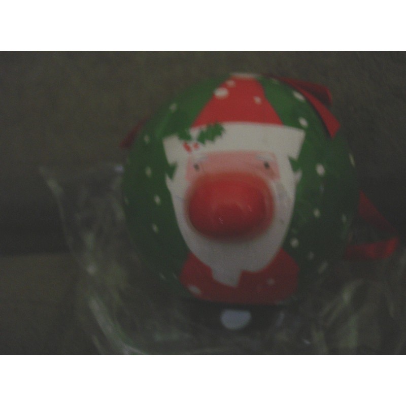 Mr. Christmas MR CHRISTMAS BLINKING NOSE ORNAMENTS WITH BAGS