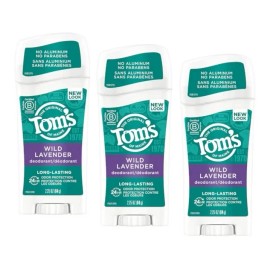 Tom's of Maine 3pk - Tom's of Maine Natural Deodorant for Women, Wild Lavender, 2.25 oz