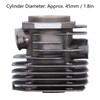45mm Cylinder Head Kit Piston Ring Pin Fastener Chainsaw Accessories