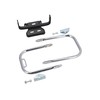 Luggage Rack with Mudguard Holder Short Support Bar Chrome for