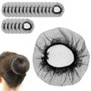 Pack of 20 Hair Nets Elastic Black Hair Net Bun