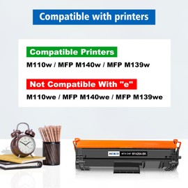 142A W1420A Toner Cartridge Black [with Chip] Compatible for HP LaserJet M110 M110w MFP M139 M139w M140 M140w Printer