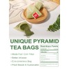TeeLux Matcha Green Tea Bags with Sencha - 100 Count