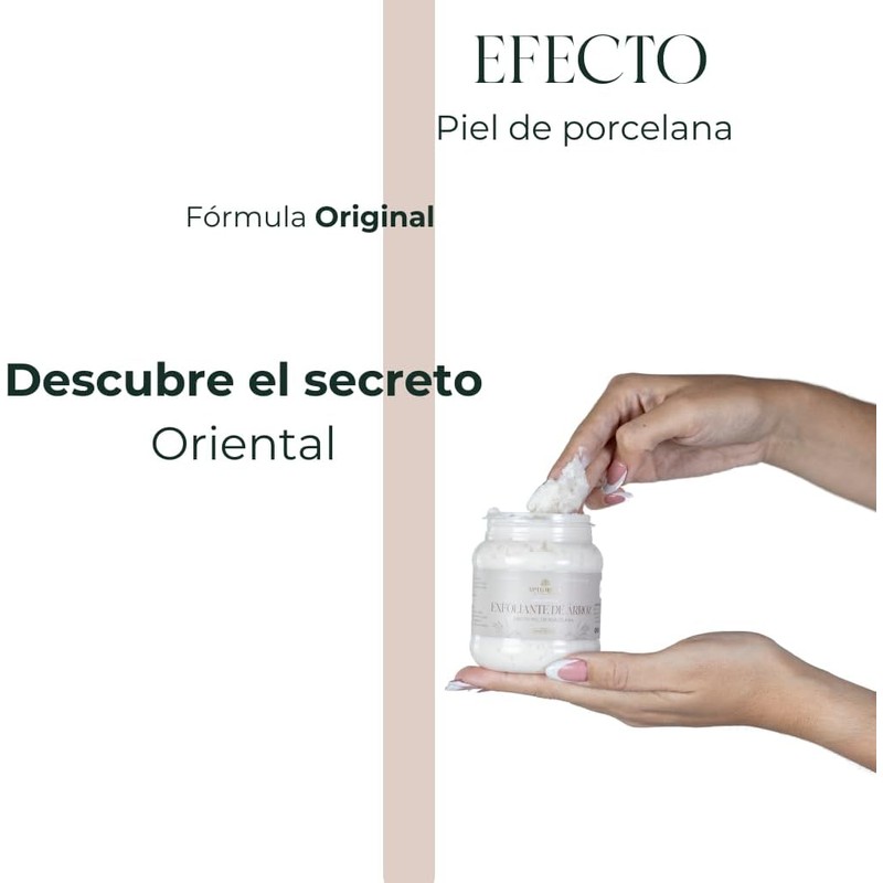Jabón Exfoliante de Arroz Corporal APIGREEN Piel Suave y Luminosa