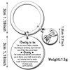 TTOVEN Dad Gifts Dad Keyring Daddy To Be Fahter's Day