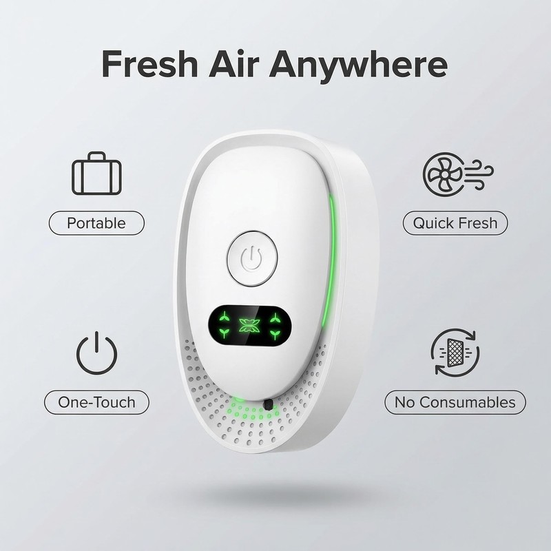 KeeKit Plug In Air Purifier, 4 Pack Negative Ion Air
