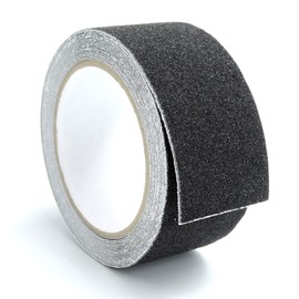 KLK Non-Slip Tape | Non-Slip Tape for Stairs, Steps, Indoor/Outdoor Use and Vehicles (5 x 500 cm, Black)