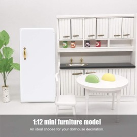 Mini Dollhouse Furniture Refrigerator Dollhouse Furniture Dollhouse Decoration Accessories for Dollhouse