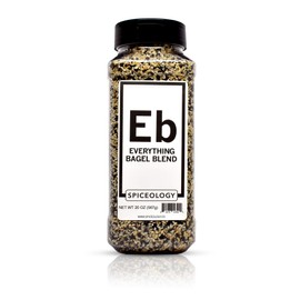 Everything Bagel Seasoning - Spiceology All-Purpose Garlic, Onion and Sesame Blend - 20 ounces