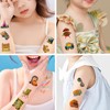 100Sheets Camping Temporary Tattoos Birthday Themed Party Supplies Decoration Favors