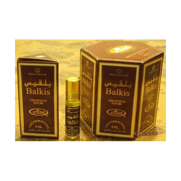 Balkis - 6ml (.2oz) Roll-on Perfume Oil by Al-Rehab (Crown Perfumes) (Box of 6)