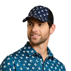 Kaluza Tour Golf Cap - Trucker Mesh Style - Signature - One Size Fits All (52-62cm) (UK, Alpha, One Size, Cosmic Colbolt)