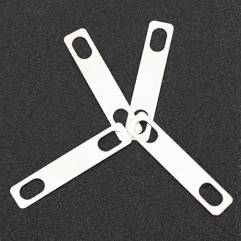 4Pcs Guitar Neck Shim Brass Material Heightening Gasket Set Musical