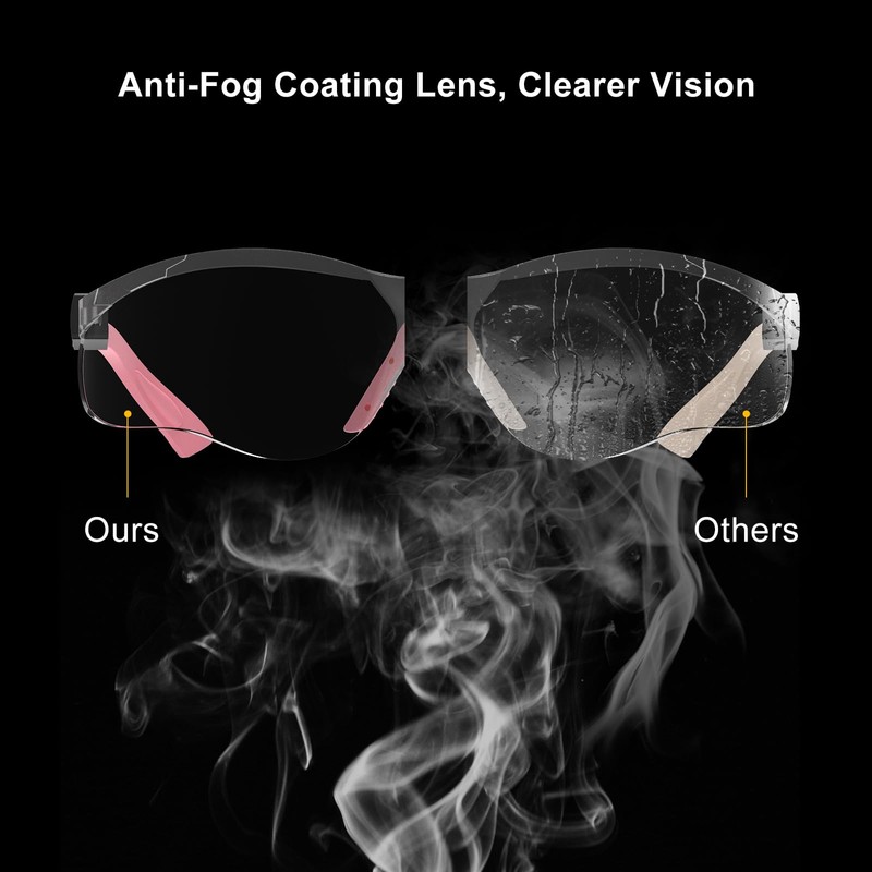 xaegistac Shooting Glasses Anti-fog Shooting Range Eye Protection, Adjustable Safety