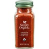 Simply Organic Smoked Paprika, 2.72 Ounce, Oak Wood Smoked &
