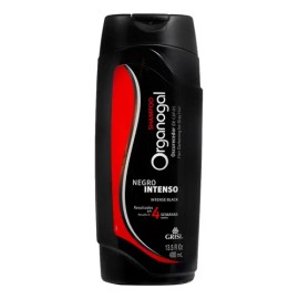 Shampoo Organogal Negro Intenso 400 ml  Gray Hair Darkening Shampoo, 13.5 oz                                                                          