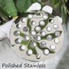 TRUSTMI 4 Inch Screw-in Shower Drain Cover Replacement Floor Strainer,Polished