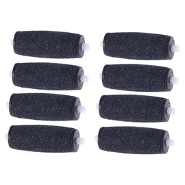 Healeved 2pcs 4 Electronic Foot File Roller Refill Heads 4 Coarse Rollers Micro-diamonds for Efficient Callus Dry Skin Removal