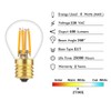 Tsunetani-S11 LED Bulb Filament Mini Globe Light Bulbs 4W Equivalent