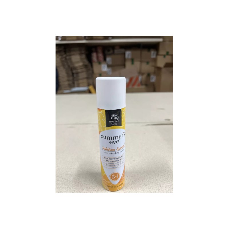 Summers Eve Freshening Spray 2 Oz Each Tahitian Sunset (3