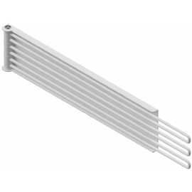 Anesty HO2184 hack Pitatto Magnetic Dish Towel & Glove Hanger, White
