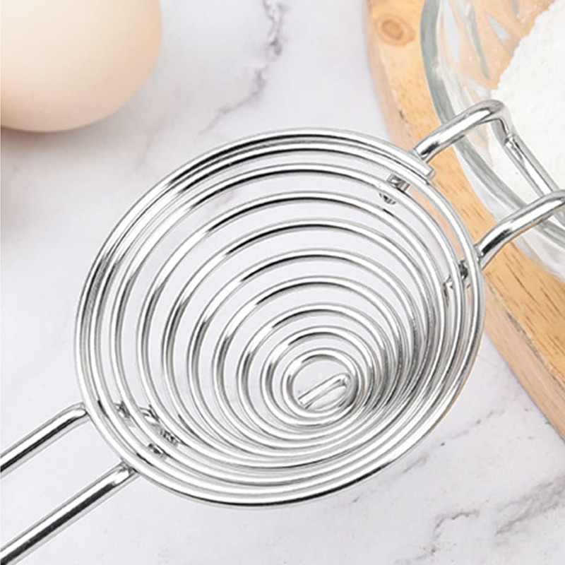 Egg Separator Long Handle Egg White Separator Stainless Steel Egg