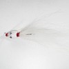 (White) ‎Key West Bonefish Bucktail Jigs - Straight - 1/8