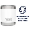 YETI Rambler 10 oz Lowball, Vacuum Insulated, Stainless Steel with