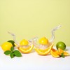 2 Pack Bird shape Lemon Squeezer, Lemon Juicer Acrylic Manual