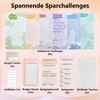 REJOECE A6 Savings Challenge Budget Planner, Budget Planner German Accessories,