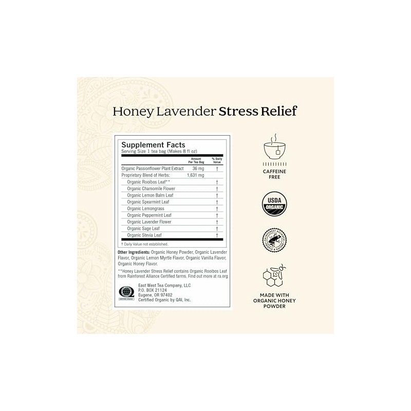 Yogi Tea Stress Relief & Relaxation Sampler - 16 Bags