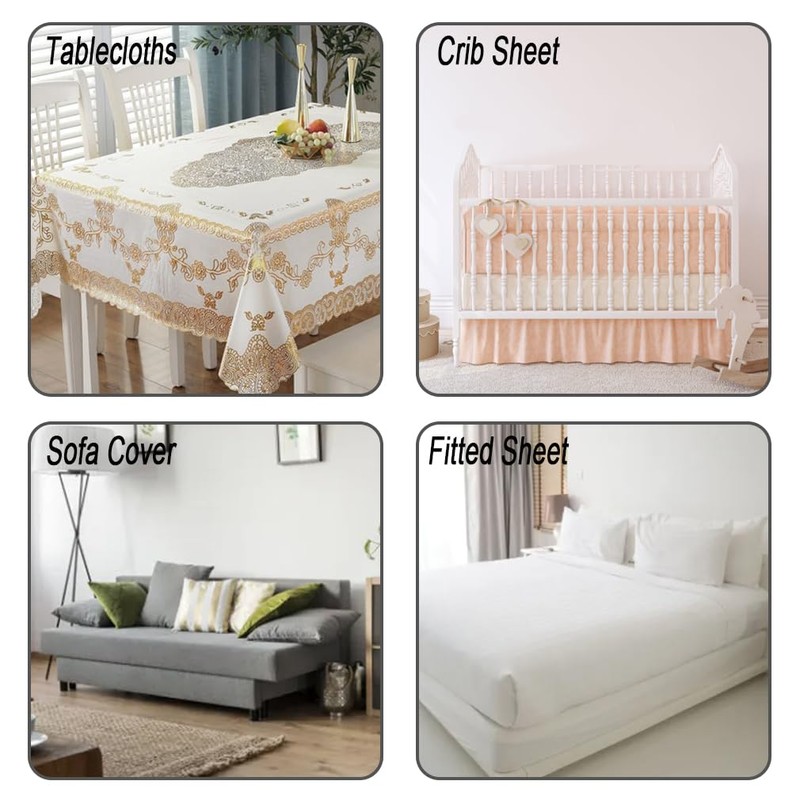 hzbaiyi 2 Pcs Bed Sheet Clips Triangle Adjustable Bed Sheet