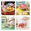 LannuMet 200pcs Plastic Bowl Covers Plastic Wrap for Food Elastic