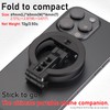 Dual Magnetic Ring Phone Mount - Foldable 360° Rotation CNC