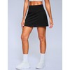 SANTINY 14" Skorts for Women with 2 Pockets High Waisted