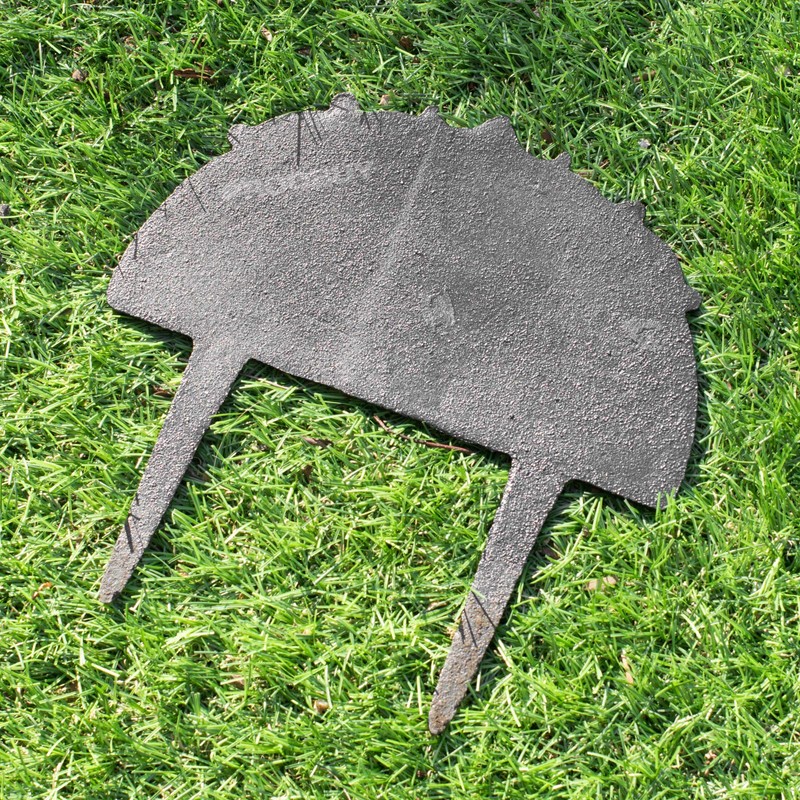 Prodbuy Vintage Cast Iron Please Keep Off The Grass Garden