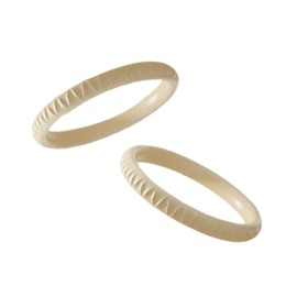 Perfeclan Patellar Support Strap Knee Patella Stabiliser Breathable Non-Slip Band Protector for Running Jumping Gym Training Skin Colour Pack of 2