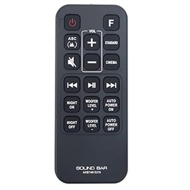 ALLIMITY AKB74815376 Remote Control Replce Fit for LG Soundbar Speaker System SJ3 SJ-3 SJ4 SJ-4