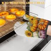 Grtfcolr Fall Pumpkin Oven Mitts and Pot Holders Sets of