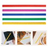 Operitacx 5pcs Tape Measure Practical rulers Ruler with Centimeters Students