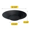 KING LODE Prospecting Gold Pan - Made in USA (Black,