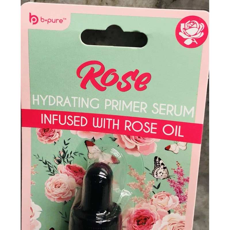 Rose Hydrating Primer Serum Infused With Rose Oil. 15ml. ShipN24Hours