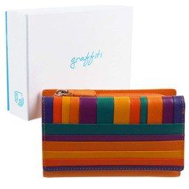 Golunski Leather Ladies Tri-Fold Flap Over Purse/Wallet Seville Range