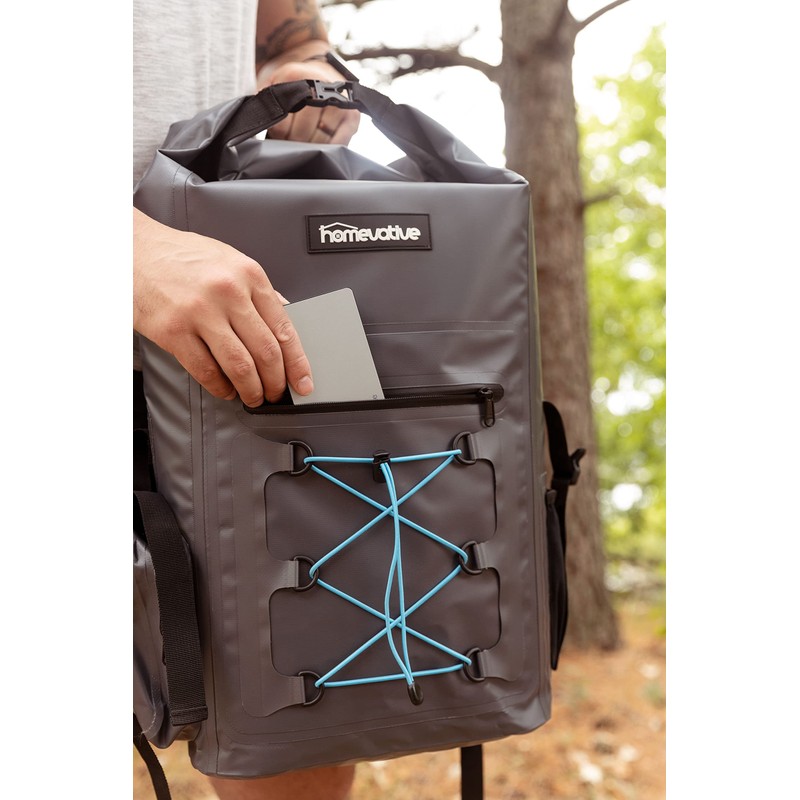 Homevative Waterproof Dry Backpack, Roll Top with Inside Pockets