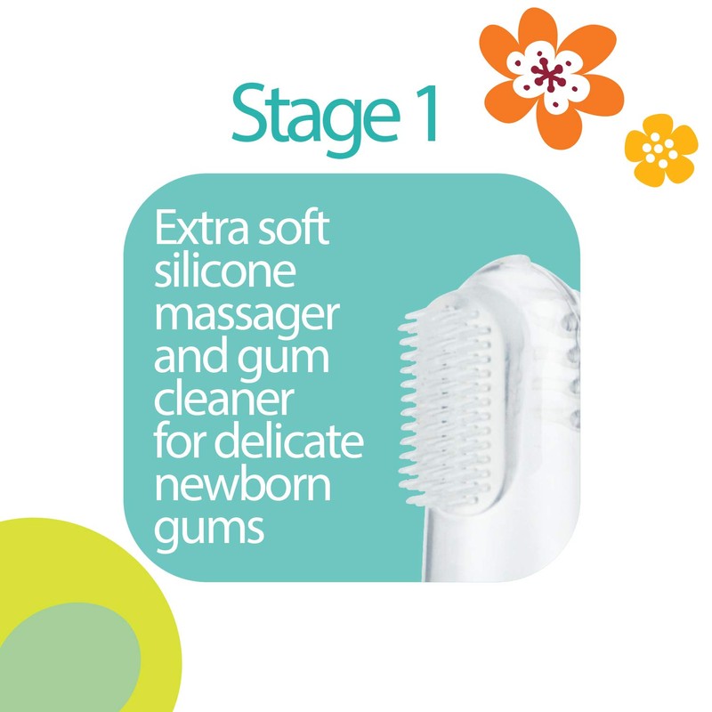 Dr. Talbot's Oral Care Set with Stand; 4-Stage System with