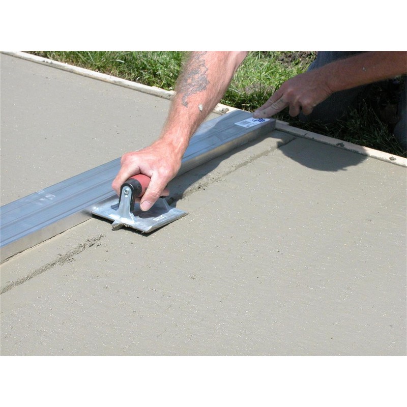 MARSHALLTOWN Heavy-Duty Zinc Concrete Groover, 6 x 4 3/8 inch