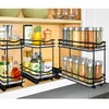 LYNK PROFESSIONAL® Pull Out Spice Rack Organizer for Inside Kitchen
