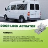 Rear Door Latch Lock Assembly Compatible with 1995-2006 Mercedes Sprinter