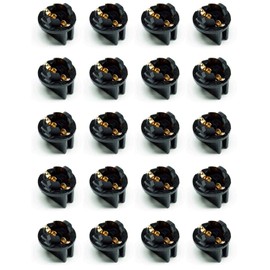 PA LED 20 PCS #555 T10 Pinball pachinko Machine Light Bulb Socket Twist Lock Wedge Instrument Base