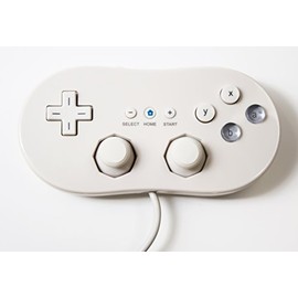 Old Skool Classic Controller for Wii and WiiU White